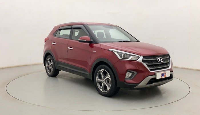 2018 Hyundai Creta SX AT 1.6 PETROL, Petrol, Automatic, 60,197 km, Right Front Diagonal