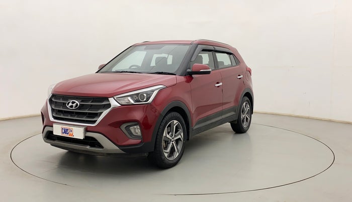 2018 Hyundai Creta SX AT 1.6 PETROL, Petrol, Automatic, 60,197 km, Left Front Diagonal