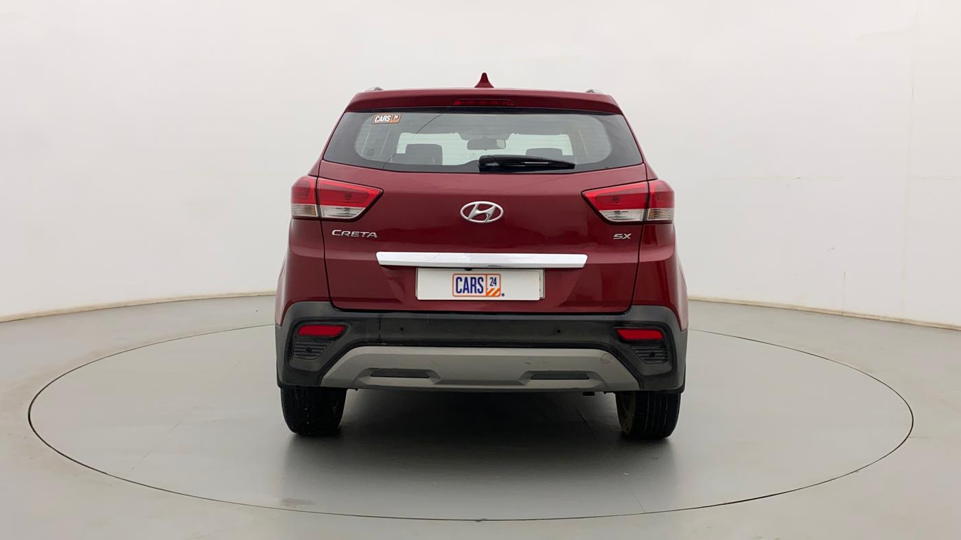 2018 Hyundai Creta SX AT 1.6 PETROL, Petrol, Automatic, 60,197 km, Back/Rear