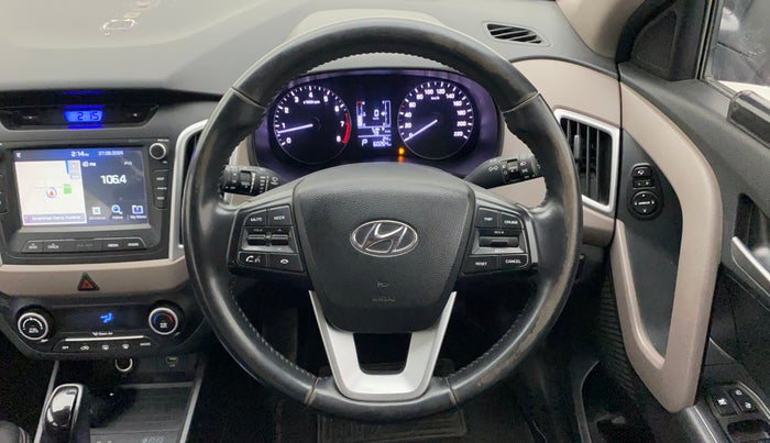 2018 Hyundai Creta SX AT 1.6 PETROL, Petrol, Automatic, 60,197 km, Steering Wheel Close Up