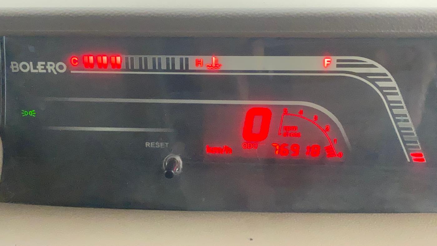 2012 Mahindra Bolero SLX BS IV, Diesel, Manual, 76,918 km, Odometer Image
