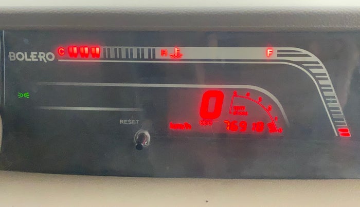 2012 Mahindra Bolero SLX BS IV, Diesel, Manual, 76,918 km, Odometer Image