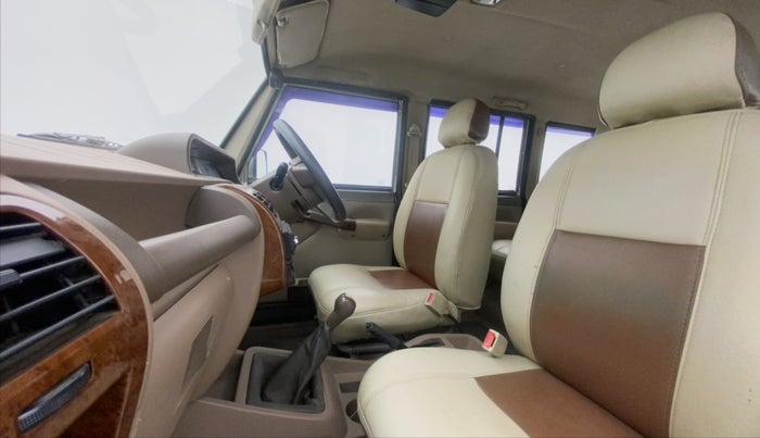 2012 Mahindra Bolero SLX BS IV, Diesel, Manual, 76,918 km, Right Side Front Door Cabin
