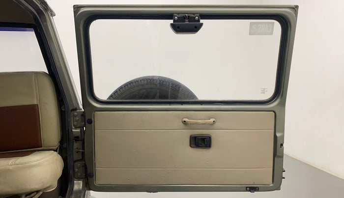 2012 Mahindra Bolero SLX BS IV, Diesel, Manual, 76,918 km, Boot Door Open