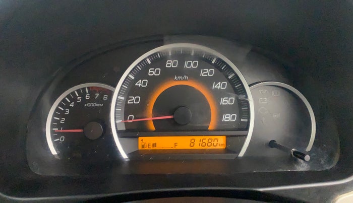 2015 Maruti Wagon R 1.0 VXI, Petrol, Manual, 81,636 km, Odometer Image
