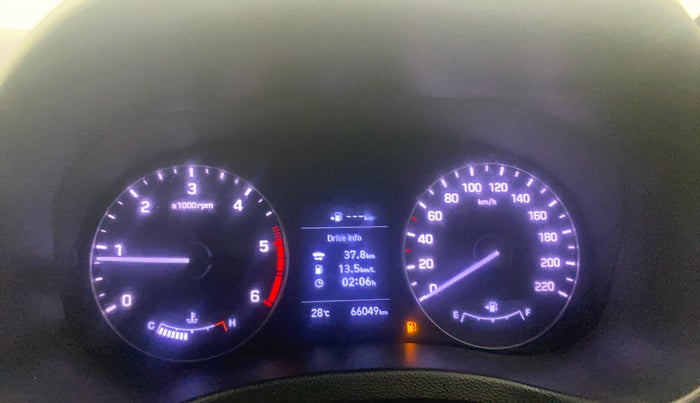 2018 Hyundai Creta SX (O) 1.6 DIESEL, Diesel, Manual, 66,011 km, Odometer Image