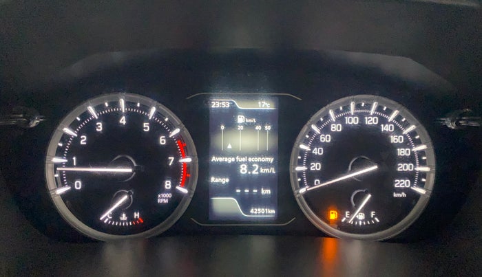 2023 Maruti Grand Vitara DELTA SMART HYBRID, Petrol, Manual, 42,501 km, Odometer Image