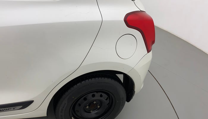 2018 Maruti Swift VXI, Petrol, Manual, 61,369 km, Left quarter panel - Minor scratches