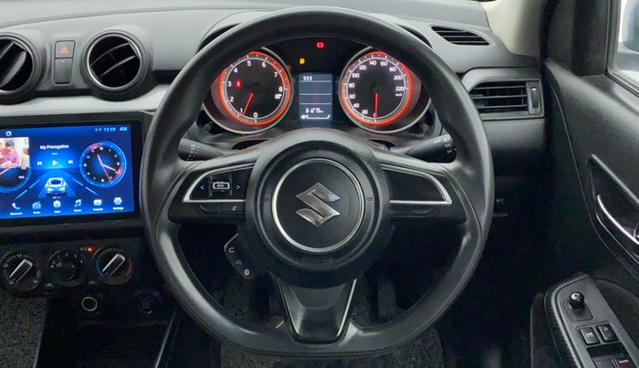 2018 Maruti Swift VXI, Petrol, Manual, 61,369 km, Steering Wheel Close Up
