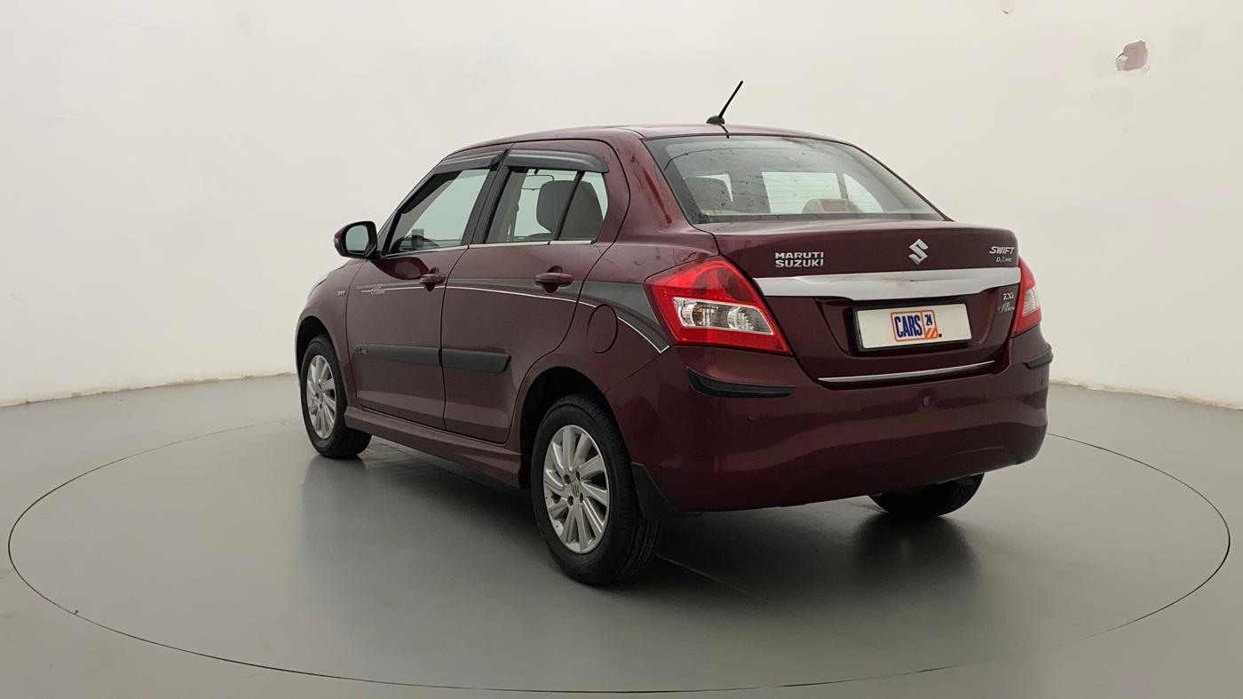 2017 Maruti Swift Dzire ZXI, Petrol, Manual, 51,088 km, Left Back Diagonal