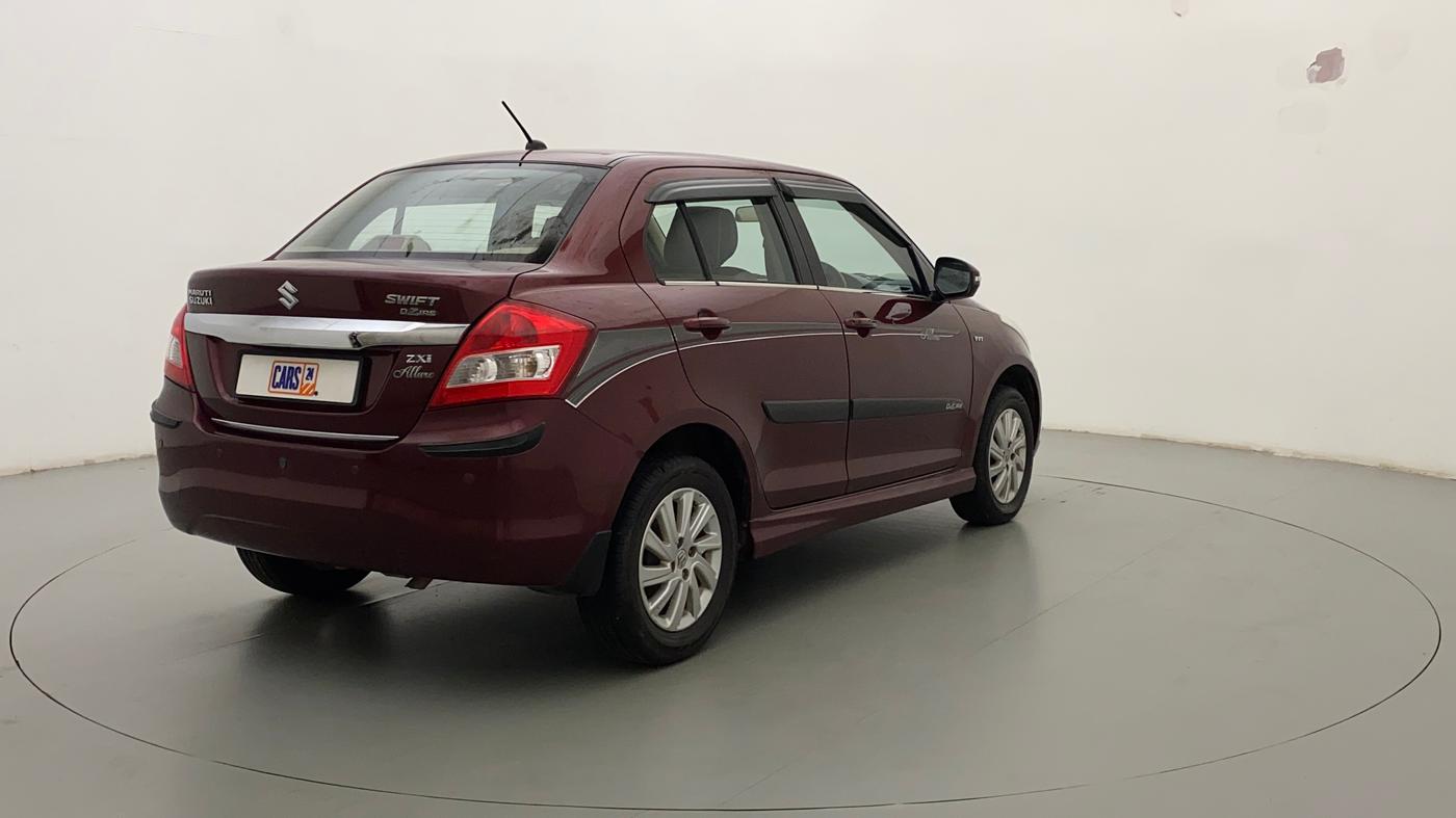 2017 Maruti Swift Dzire ZXI, Petrol, Manual, 51,088 km, Right Back Diagonal