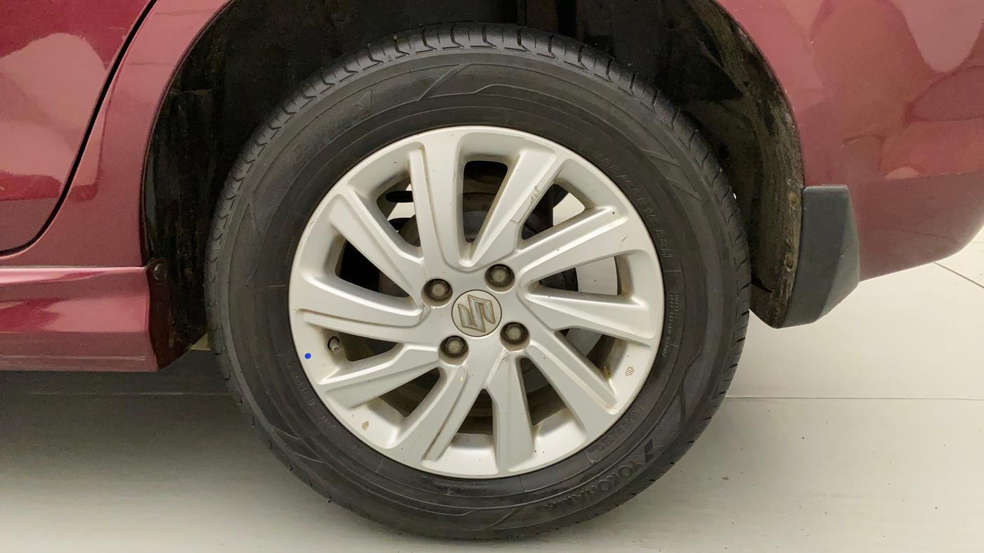 2017 Maruti Swift Dzire ZXI, Petrol, Manual, 51,088 km, Left Rear Wheel