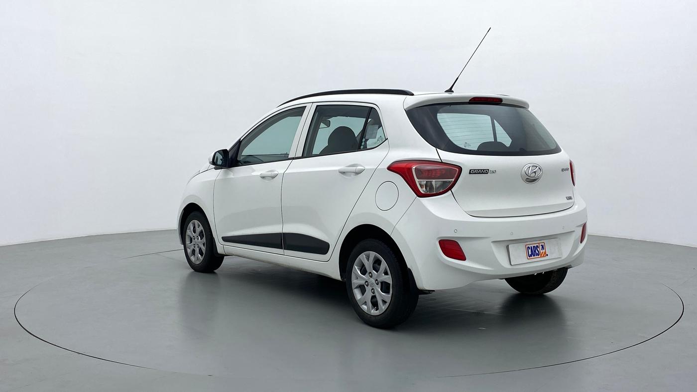 2015 Hyundai Grand i10 SPORTZ 1.2 KAPPA VTVT, Petrol, Manual, 34,679 km, Left Back Diagonal