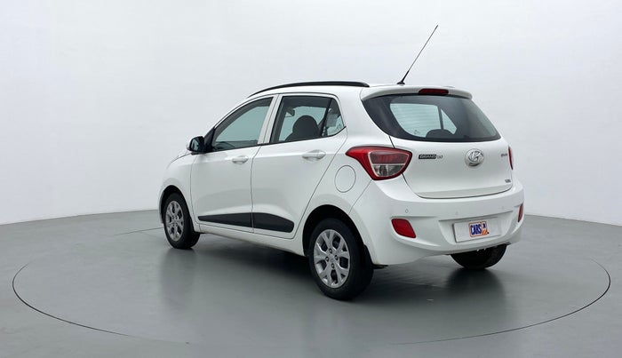 2015 Hyundai Grand i10 SPORTZ 1.2 KAPPA VTVT, Petrol, Manual, 34,679 km, Left Back Diagonal