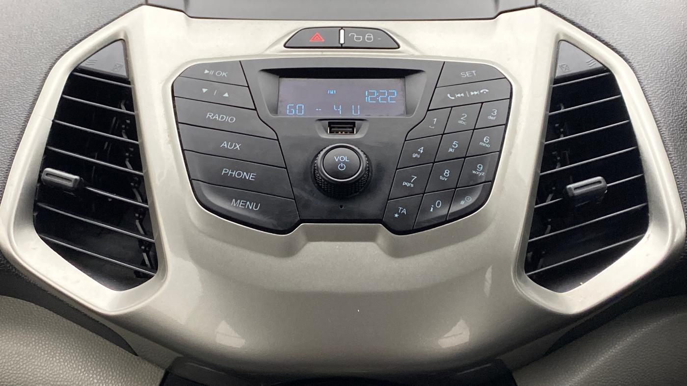 2016 Ford Ecosport 1.5 TREND+ TDCI, Diesel, Manual, 67,132 km, Infotainment System
