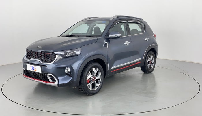 2020 KIA SONET GTX + 1.0 IMT, Petrol, Manual, 13,053 km, Left Front Diagonal