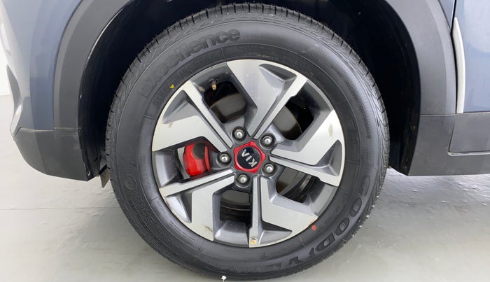 2020 KIA SONET GTX + 1.0 IMT, Petrol, Manual, 13,053 km, Left Front Wheel