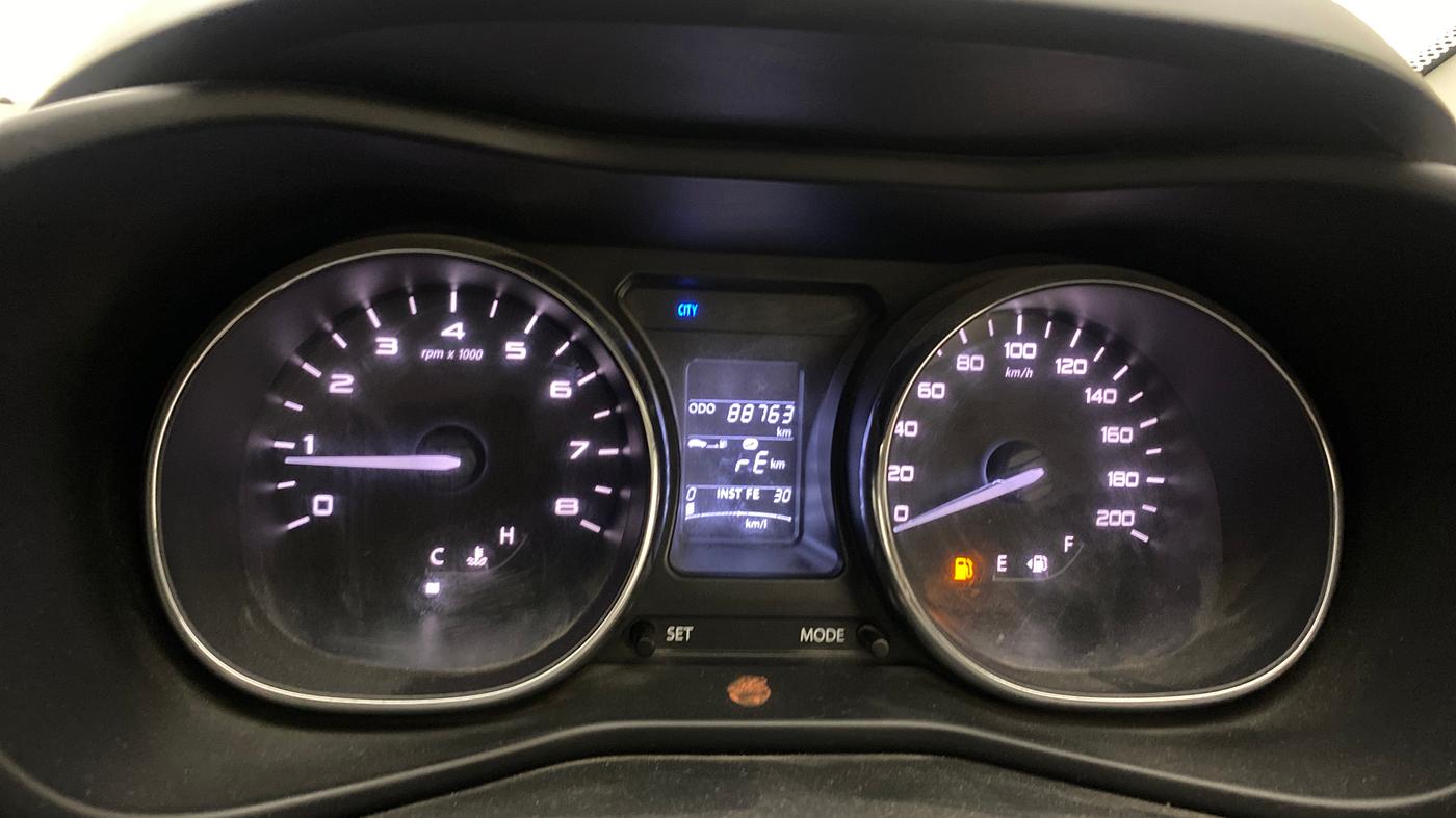 2017 Tata NEXON XZ PLUS PETROL, Petrol, Manual, 88,739 km, Odometer Image