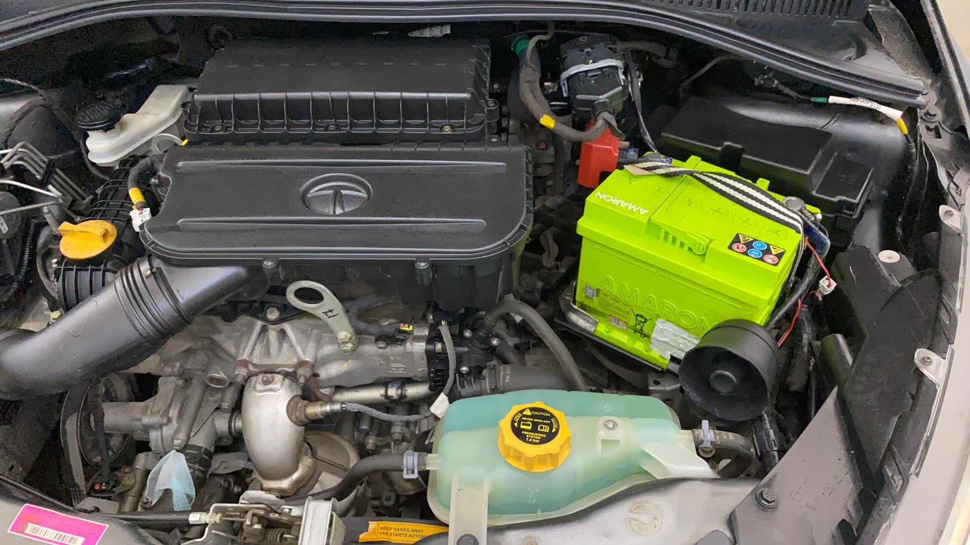 2023 Tata TIGOR XM CNG, CNG, Manual, 28,002 km, Engine View - Left