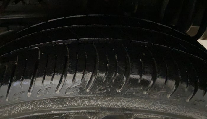 2023 Tata TIGOR XM CNG, CNG, Manual, 27,937 km, Left Rear Tyre Tread