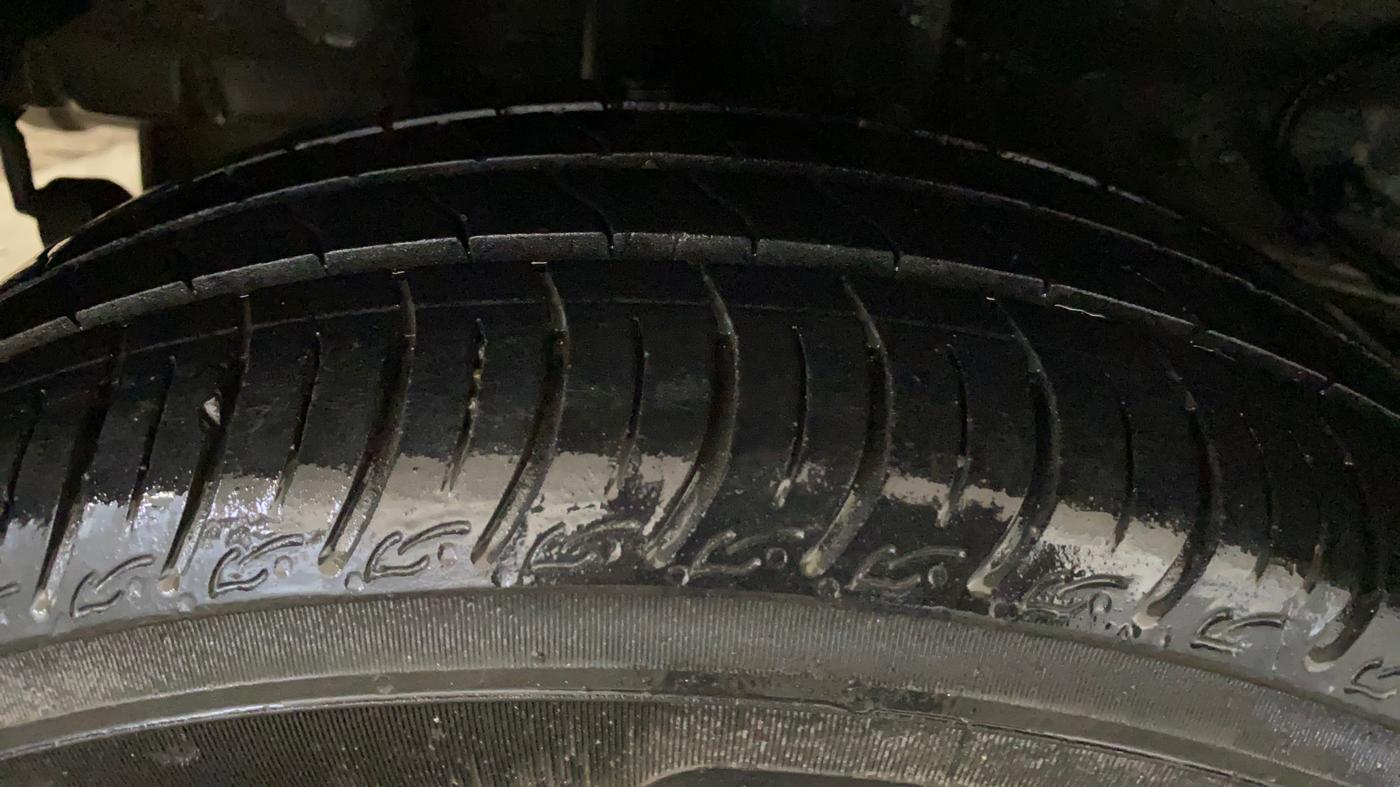 2023 Tata TIGOR XM CNG, CNG, Manual, 28,002 km, Right Rear Tyre Tread