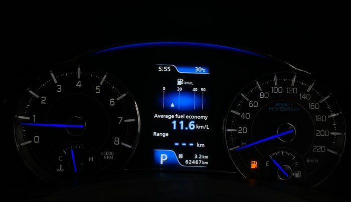 2019 Maruti Ciaz ALPHA  AT 1.5 SHVS PETROL, Petrol, Automatic, 62,464 km, Odometer Image