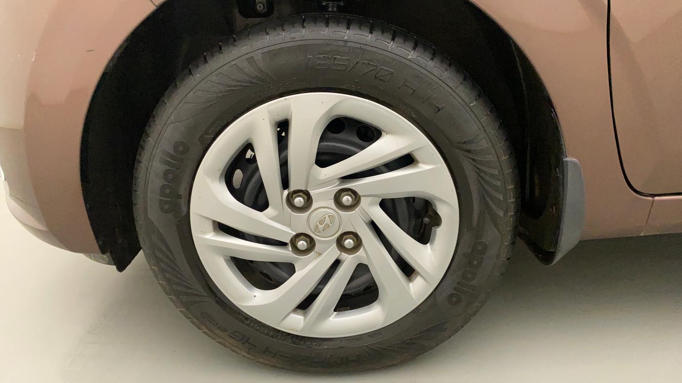 2021 Hyundai AURA S 1.2 CNG, CNG, Manual, 25,887 km, Left Front Wheel