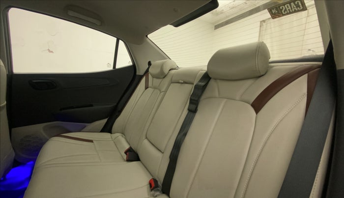 2021 Hyundai AURA S 1.2 CNG, CNG, Manual, 25,887 km, Right Side Rear Door Cabin