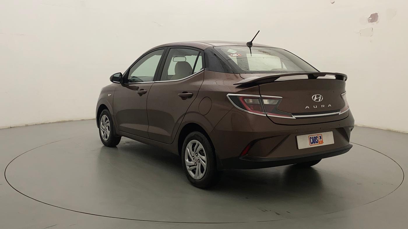 2021 Hyundai AURA S 1.2 CNG, CNG, Manual, 25,887 km, Left Back Diagonal