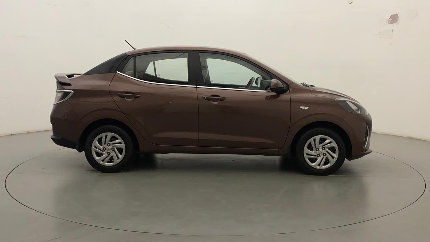 2021 Hyundai AURA S 1.2 CNG, CNG, Manual, 25,887 km, Right Side