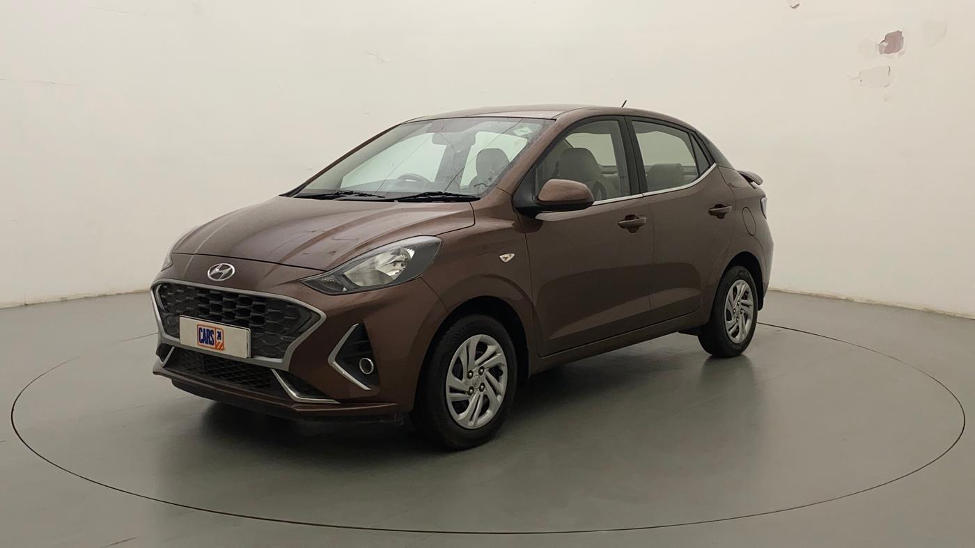 2021 Hyundai AURA S 1.2 CNG, CNG, Manual, 25,887 km, Left Front Diagonal