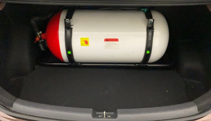 2021 Hyundai AURA S 1.2 CNG, CNG, Manual, 25,887 km, Boot Inside