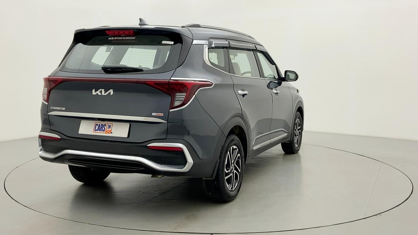 2022 KIA CARENS LUXURY 1.4G MT 7STR, Petrol, Manual, 1,925 km, Right Back Diagonal