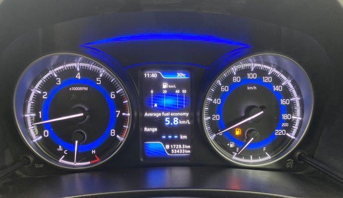 2019 Maruti Baleno ALPHA PETROL 1.2, Petrol, Manual, 53,428 km, Odometer Image