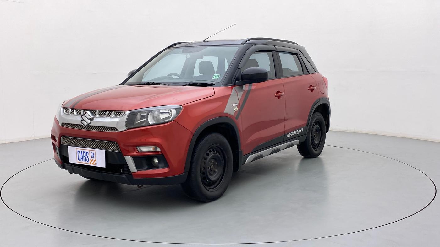 2018 Maruti Vitara Brezza VDI AMT, Diesel, Automatic, 81,666 km, Left Front Diagonal