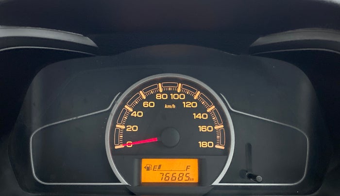 2019 Maruti Alto VXI, Petrol, Manual, 76,685 km, Odometer Image