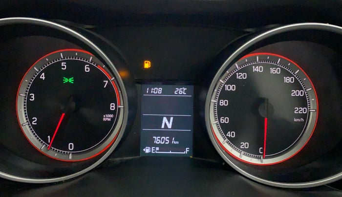 2018 Maruti Swift VXI AMT, Petrol, Automatic, 76,120 km, Odometer Image