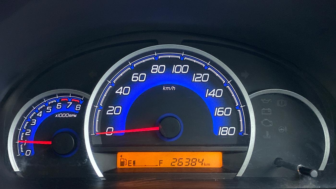 2018 Maruti Wagon R 1.0 VXI, Petrol, Manual, 26,603 km, Odometer Image