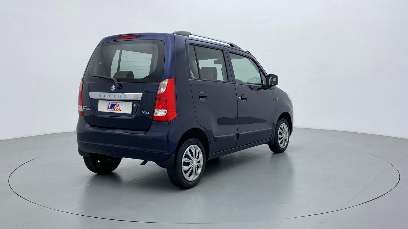 2018 Maruti Wagon R 1.0 VXI, Petrol, Manual, 26,603 km, Right Back Diagonal