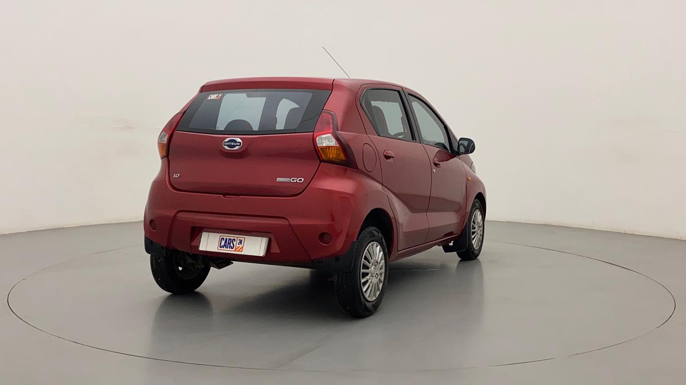 2018 Datsun Redi Go S 1.0 AMT, Petrol, Automatic, 55,512 km, Right Back Diagonal