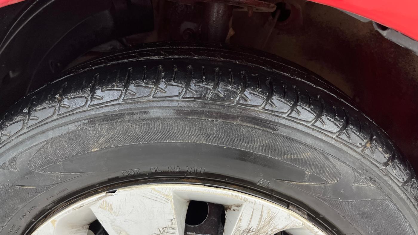 2018 Maruti Baleno DELTA CVT PETROL 1.2, Petrol, Automatic, 47,416 km, Left Front Tyre Tread