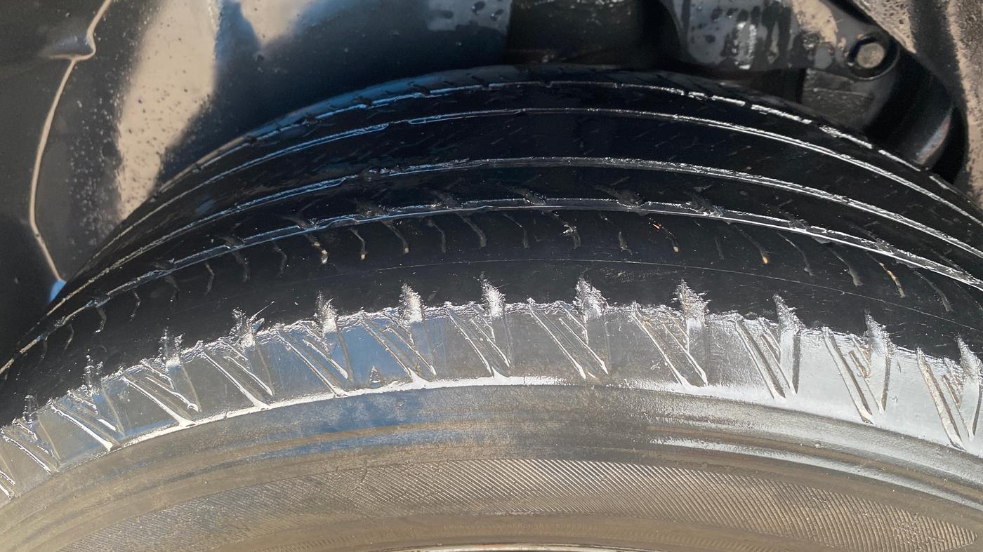 2021 Tata Safari XZ PLUS, Diesel, Manual, 76,614 km, Right Rear Tyre Tread