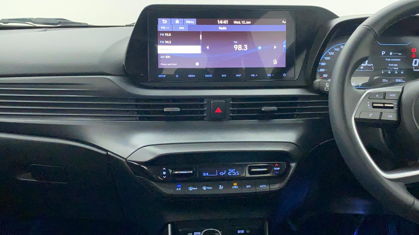2020 Hyundai NEW I20 ASTA (O) 1.0 TURBO GDI DCT, Petrol, Automatic, 2,123 km, Air Conditioner