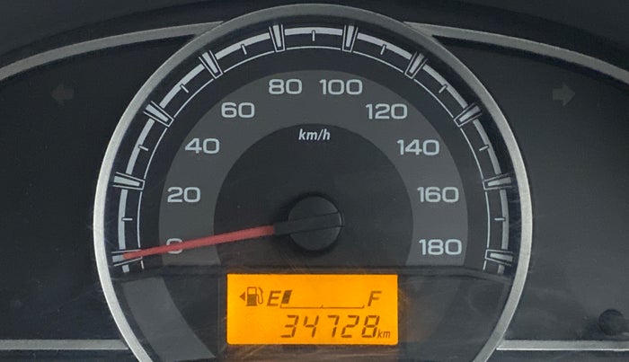 2012 Maruti Alto 800 LXI, Petrol, Manual, 34,728 km, Odometer Image