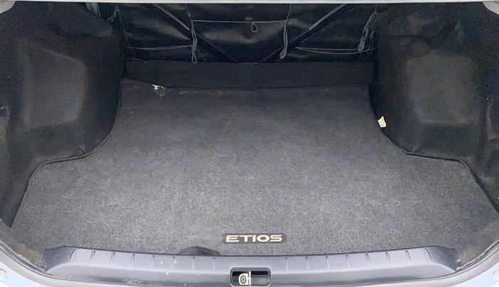2011 Toyota Etios VX, Petrol, Manual, 70,859 km, Boot Inside