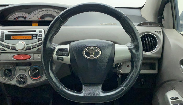2011 Toyota Etios VX, Petrol, Manual, 70,859 km, Steering Wheel Close Up