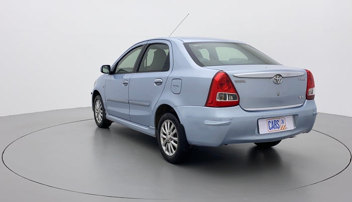 2011 Toyota Etios VX, Petrol, Manual, 70,859 km, Left Back Diagonal