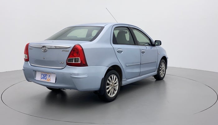 2011 Toyota Etios VX, Petrol, Manual, 70,859 km, Right Back Diagonal