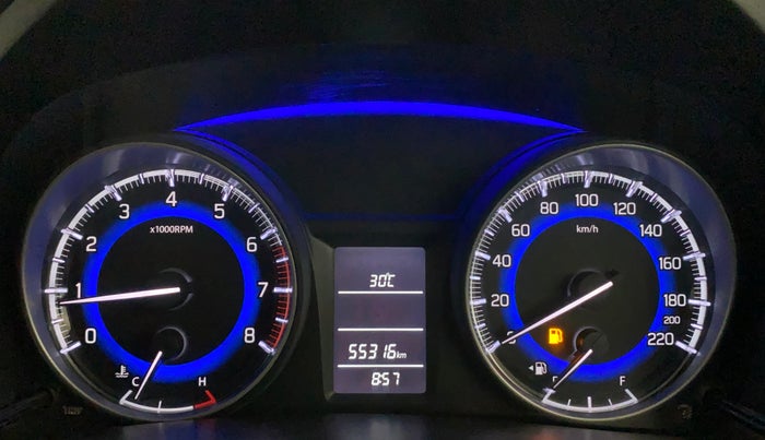 2017 Maruti Baleno DELTA PETROL 1.2, Petrol, Manual, 55,381 km, Odometer Image