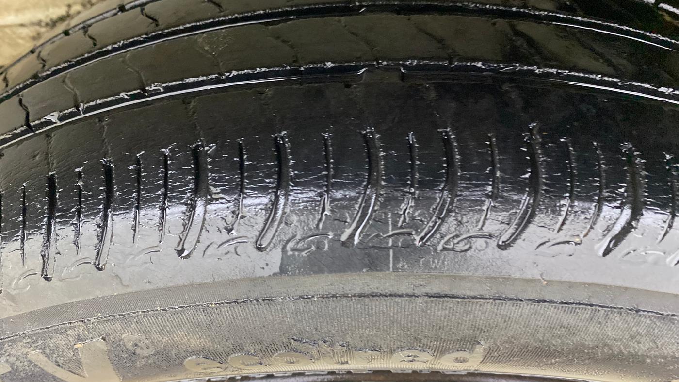 2019 Maruti S PRESSO VXI, Petrol, Manual, 52,390 km, Left Rear Tyre Tread